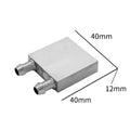 Aluminum PC Water Cooling Radiator For Liquid Cooler Processor Heat Sink 40 80 120 160 200 240 250mm