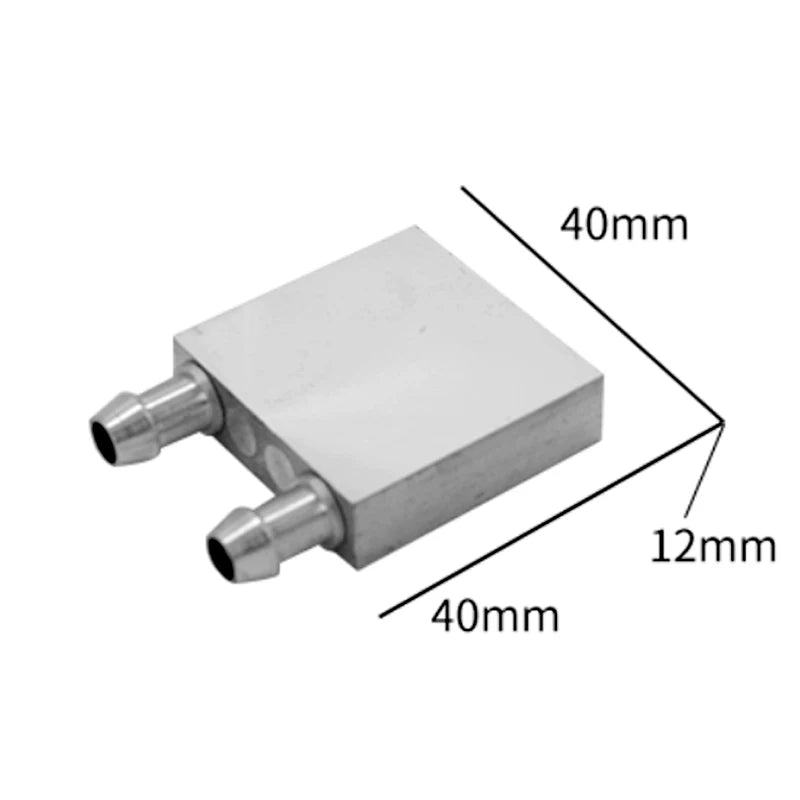 Aluminum PC Water Cooling Radiator For Liquid Cooler Processor Heat Sink 40 80 120 160 200 240 250mm
