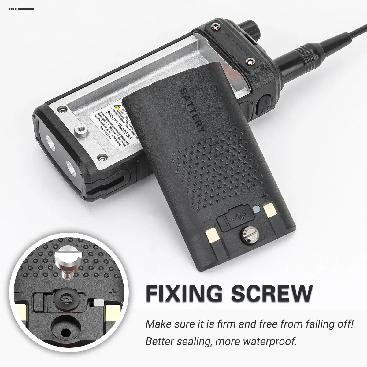 Baofeng UV17 Air Band Walkie Talkie 999 CH Draadloze kopieerfrequentie NOAA Zes bands Amateur Ham Tweerichtingsradio voor