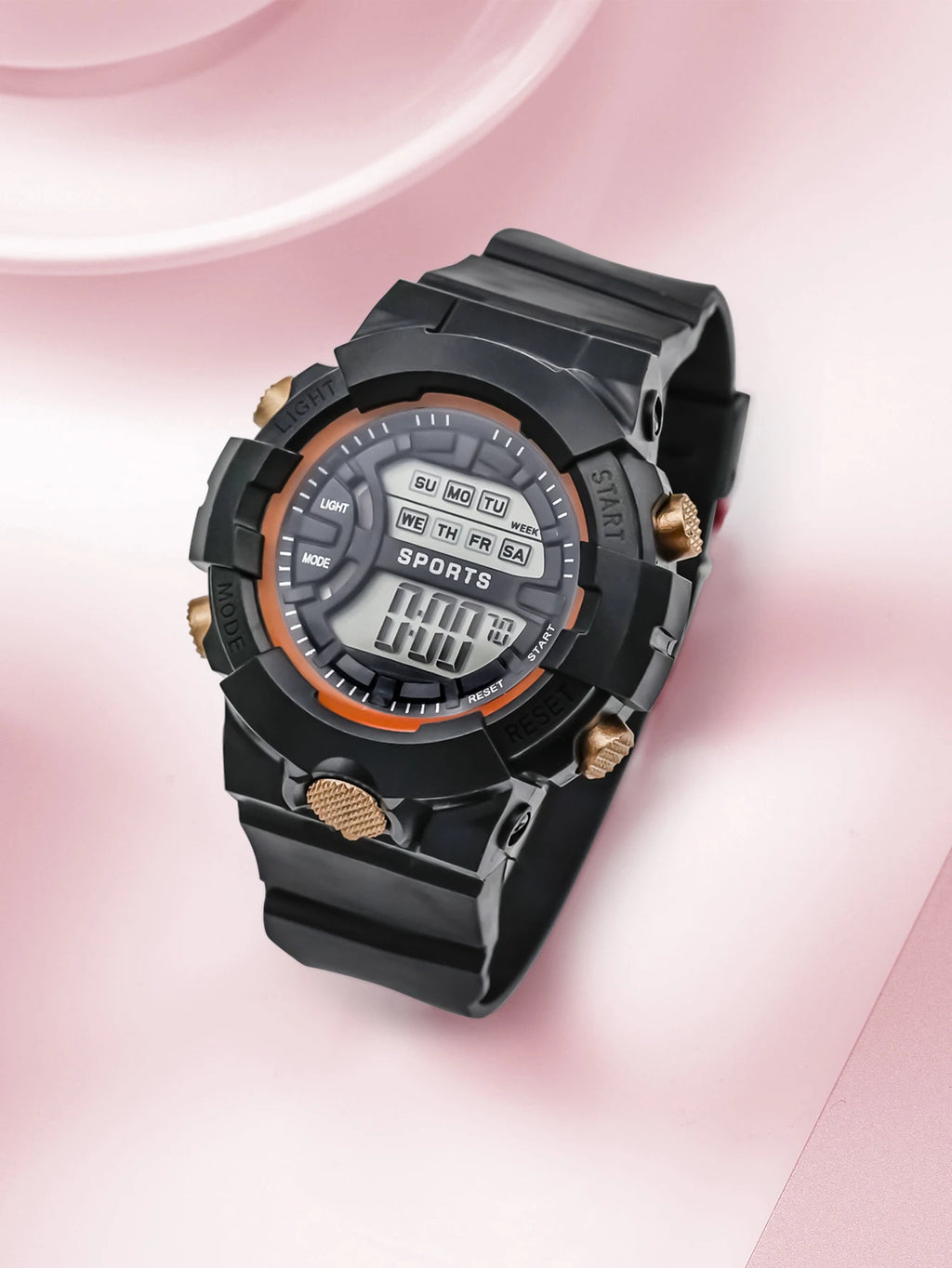 Hot Selling Simple and Fashionable Women Digital Electronic Watch Multifunctional Outdoor Fitness Watch Men and Women Watch