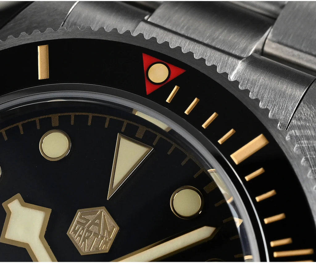San Martin 40mm Vintage Diver Luxury Men Wristwatch Brand Classic BB58 PT5000 Automatic Mechanical Watches Sapphire 20Bar SN0008