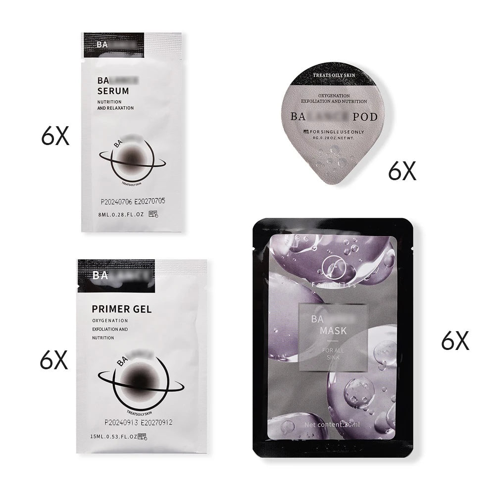 3.0 Glam Revive Hydrate Detox kit Pods Serum For Oxygen Bubble Pen Aqua Facial Machine Skincare CO2 Serum Capsule Gels Facial SP