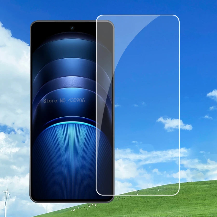 3 Piece For IQOO Neo 9s Pro+ Screen Protector Screen Coverage For IQOO Neo 9s Pro Plus Transparent Tempered Glass Film edge 9H