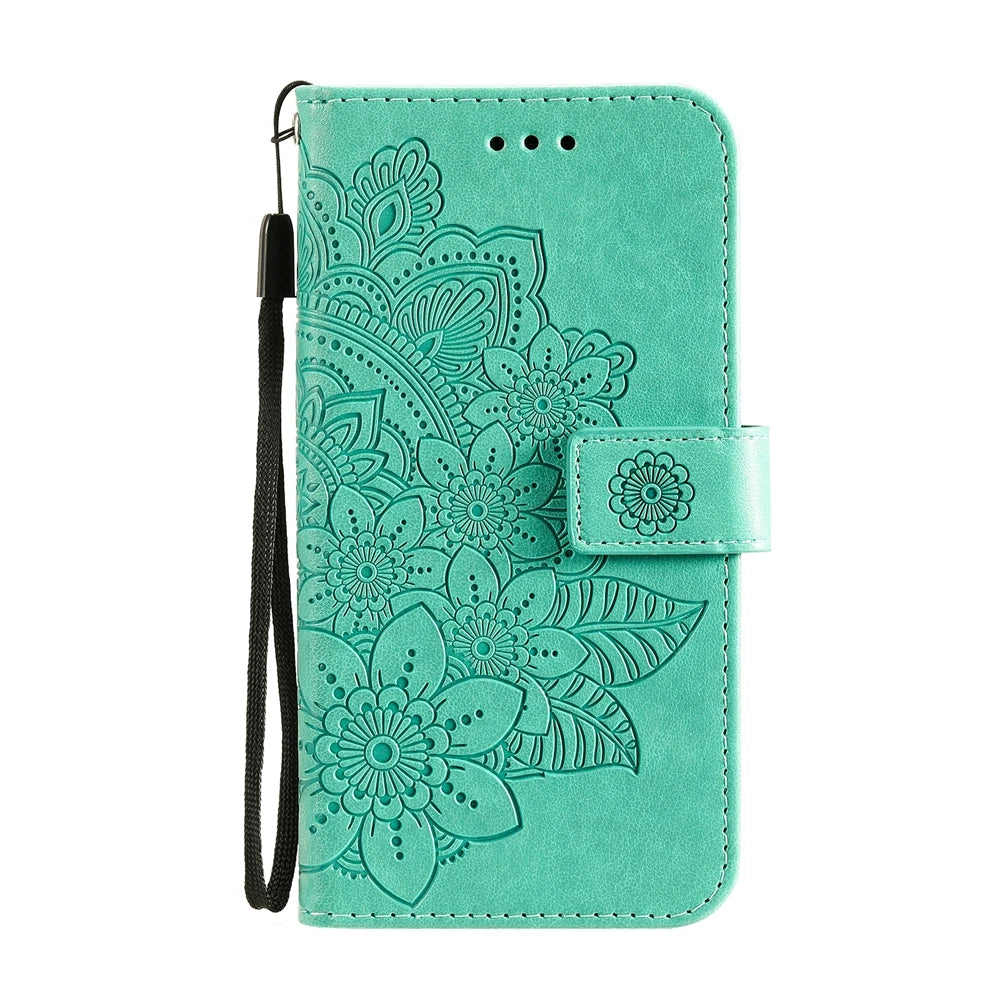 Premium Sun Flower Embossed Flip Leather Wallet Case For Honor Magic7 Lite Magic 7 6 5 4 Pro Magic6 Lite 5G Magnetic Flip Cover