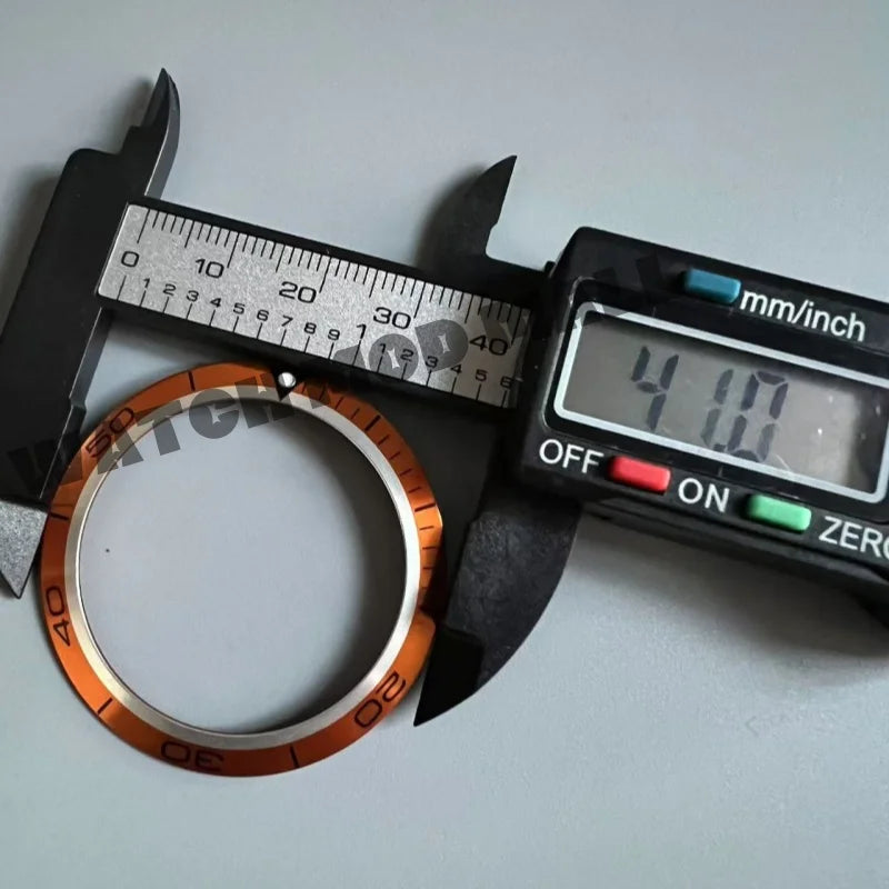 MOD Watch Aluminum Bezel Fit for Omega Sea-master Planet Ocean 45.5mm Watch