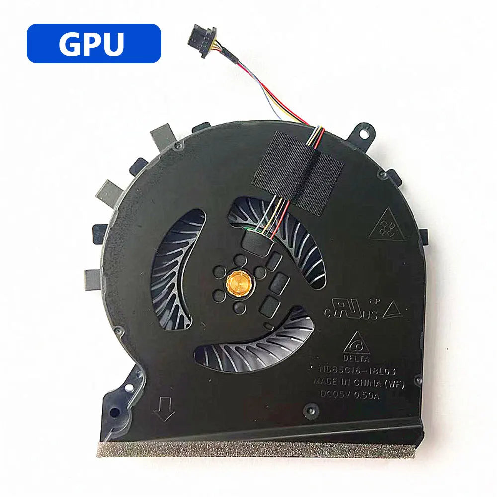 For HP Pavilion Gaming 15-DK TPN-C141 Laptop CPU GPU Cooling Fan Heatsink Fan Cooler L56900-001 L57170-001