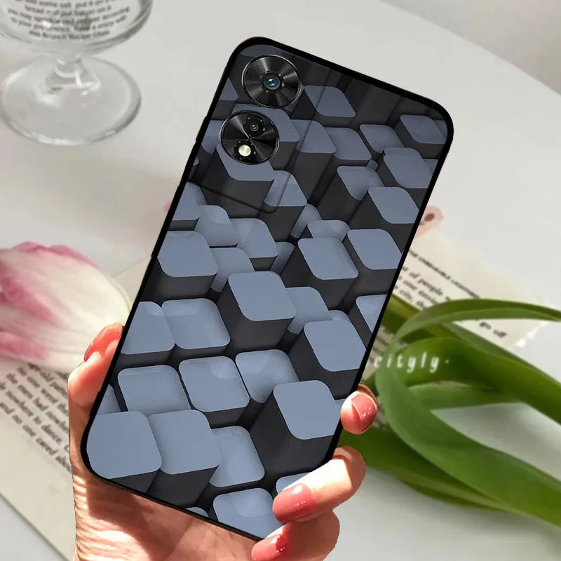 For TCL 505 Case TCL 50 SE / 50 5G Silicone Shockproof Soft Phone Cover for TCL 505 Case Funda Cute TPU Coque Protective Shell