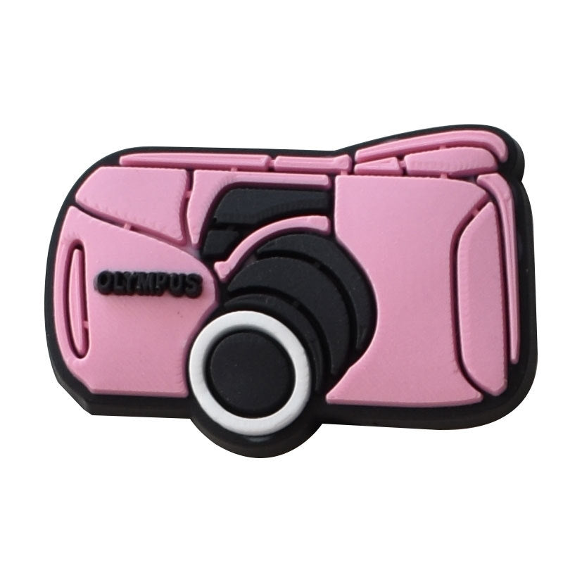 Shoe Charms for Crocs Accessories Camera Badge Women Sandals Buckle Kids Pins Decoration Jeans Party Favors Shoes Accessories
