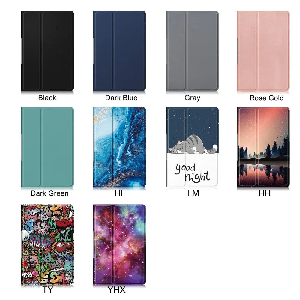 Case For Lenovo Tab Plus 11.5 inch 2024 TB351FU PU Leather Hard Plastic Back Stand Case For Lenovo Tab Plus 2024 11.5'' Cover