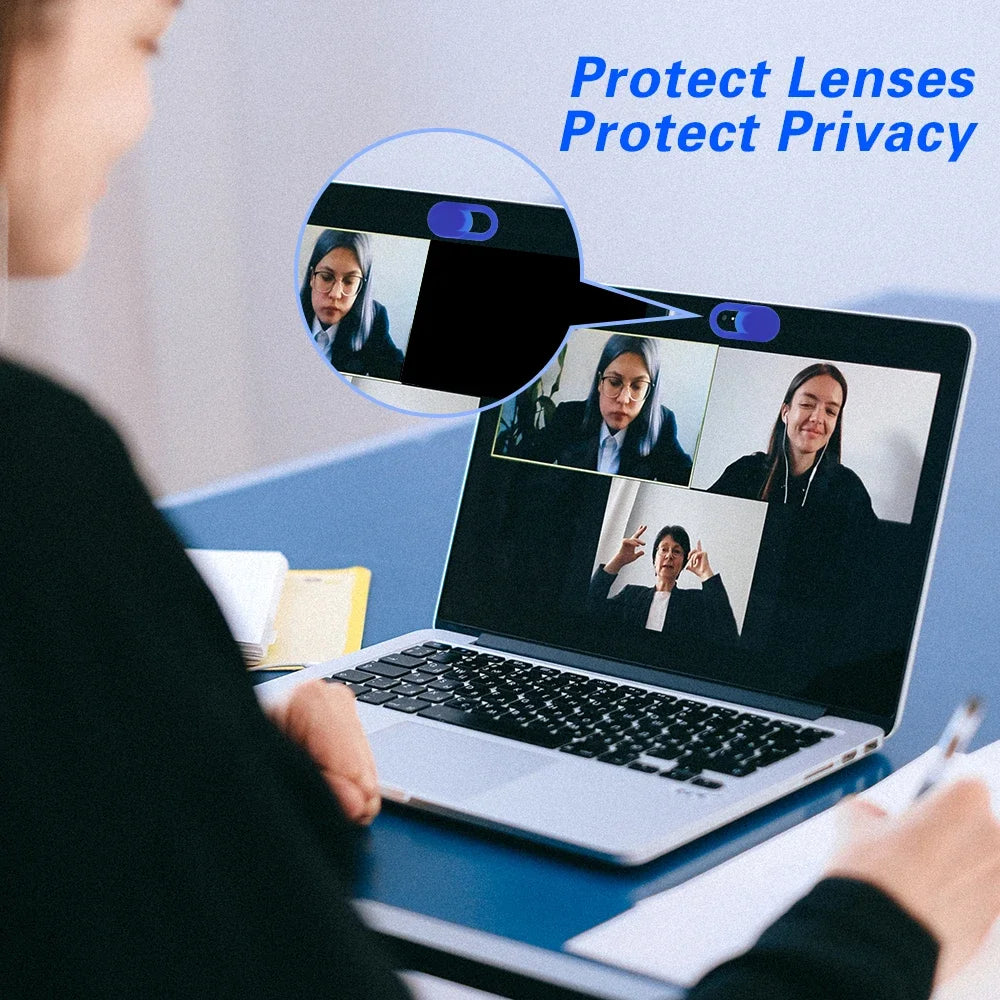 Mobile Phone Lens Privacy Sticker Webcam Cover Shutter Slider Computer Camera Privacy Cover for MacBook IPad IPhone 16 Pro