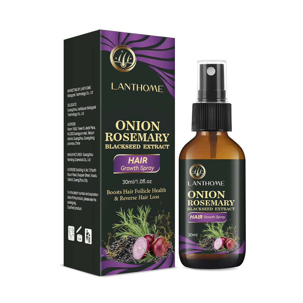 Hair Shampoo For Fast Hair Growth Rosemary Onion Hair Regrowth Shampoo Anti Hair Loss Effective Within 7 Day Hair Care Spray