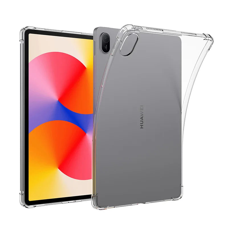 For Huawei MatePad SE 11" 2024 Case Transparent Air-bags Soft Silicone TPU Protection Shockproof Capa Fundas Shell For AGS6-W00