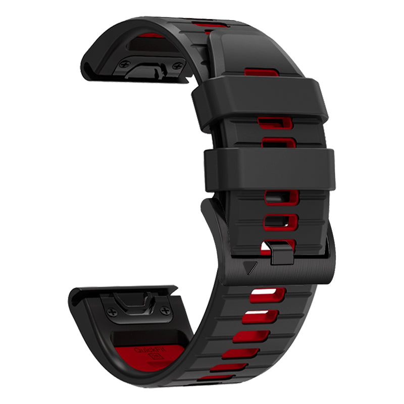 QuickFit 26mm 22mm Strap For Garmin Fenix 7X 7 6/TACTIX DELTA/Instinct 2X/Descent Mk2 Mk2i G1/MARQ/Enduro 2 Silicone Watch Band
