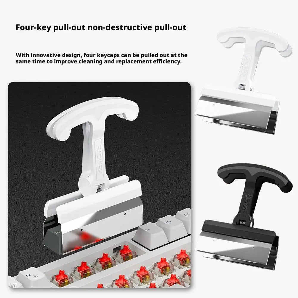 Key Extractor Clip Disassembly Key Cap Customized Large Key Extractor Clip With Four Keys For Simultaneous Extraction