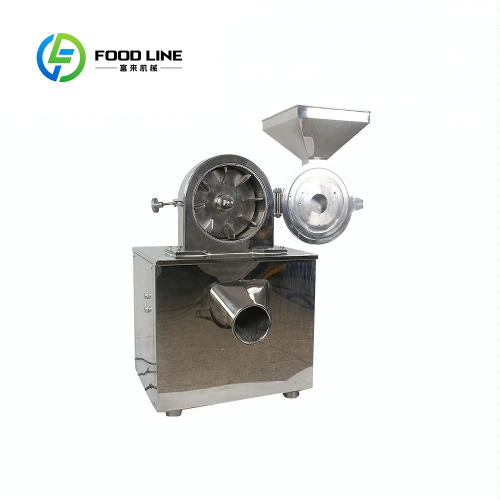 Food Grinding Equipment  Industrial  Nuts and Grains Meals Powder Pulverise Grinder Machine Corn and Teff Flour Milling Machine