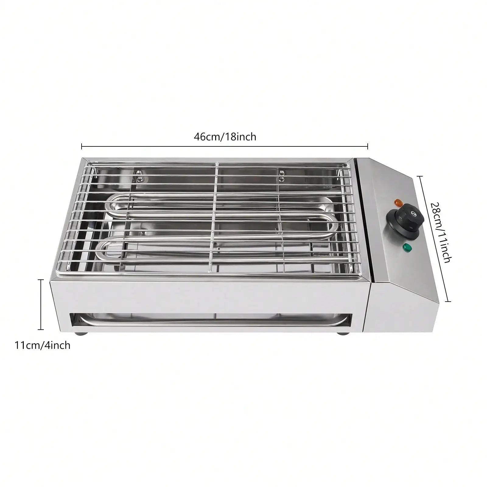 Family Smokeless Grill 1800W 110V Stainless Steel Electric Smokeless Barbecue Oven Grill For Restaurant BBQ Equipment