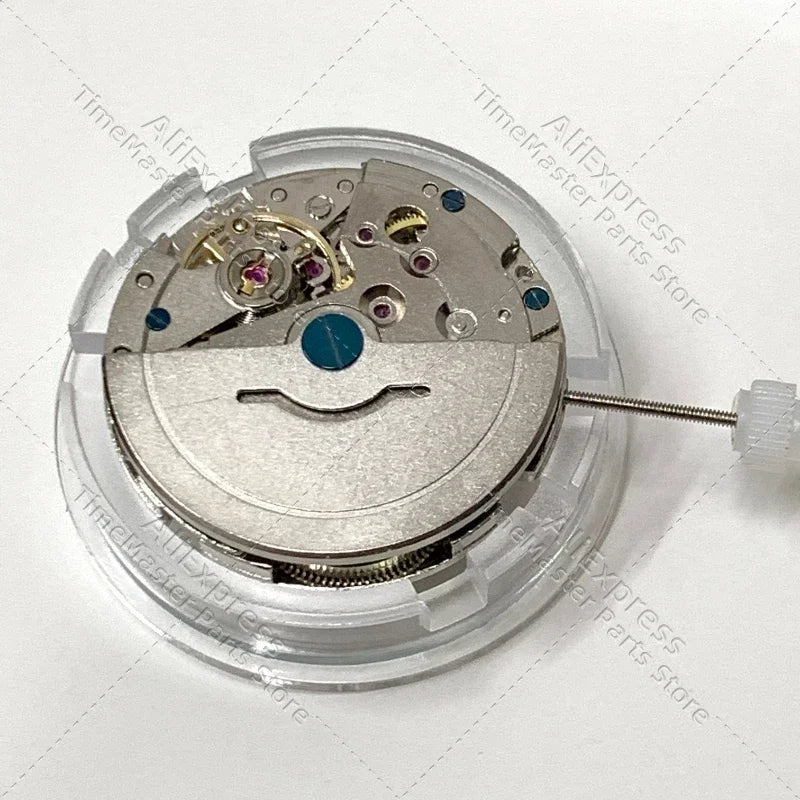 China's New Pearl 2813 8215 8205 Movement Single Calendar Automatic Mechanical Movement Red Wheel Watch Mouvement Accessories