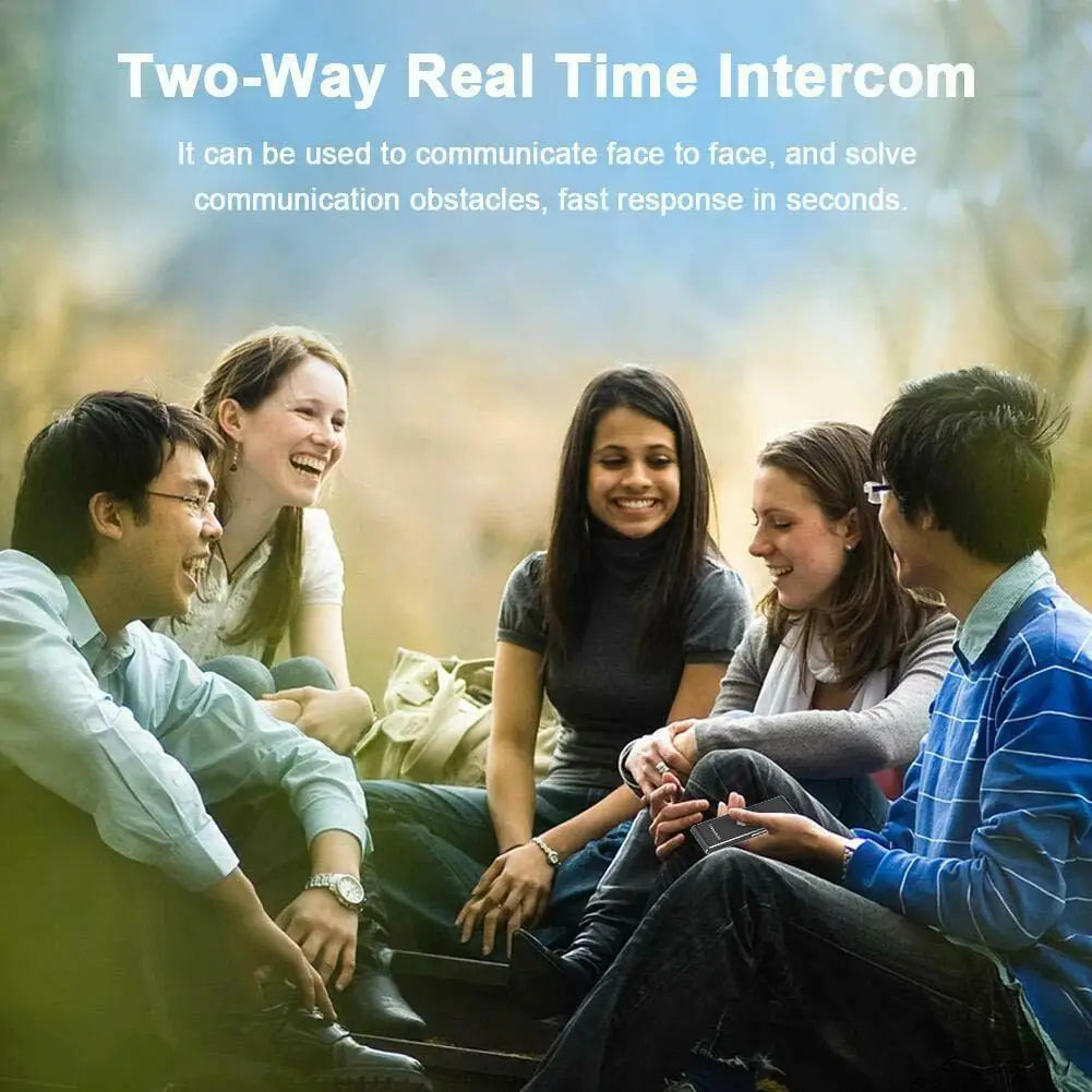 40 languages multi-intelligent Instant translation Wireless Voice Translation 2 way real-time voice translation Business travel
