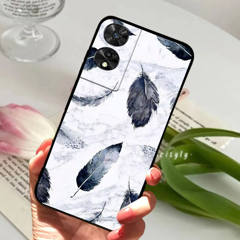 For TCL 505 Case TCL 50 SE / 50 5G Silicone Shockproof Soft Phone Cover for TCL 505 Case Funda Cute TPU Coque Protective Shell