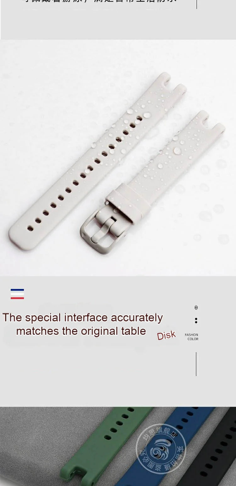 Genuine leather fashionable watch strap  for Garmin Lily series smart sports watch temperament wrist strap watch chain for women