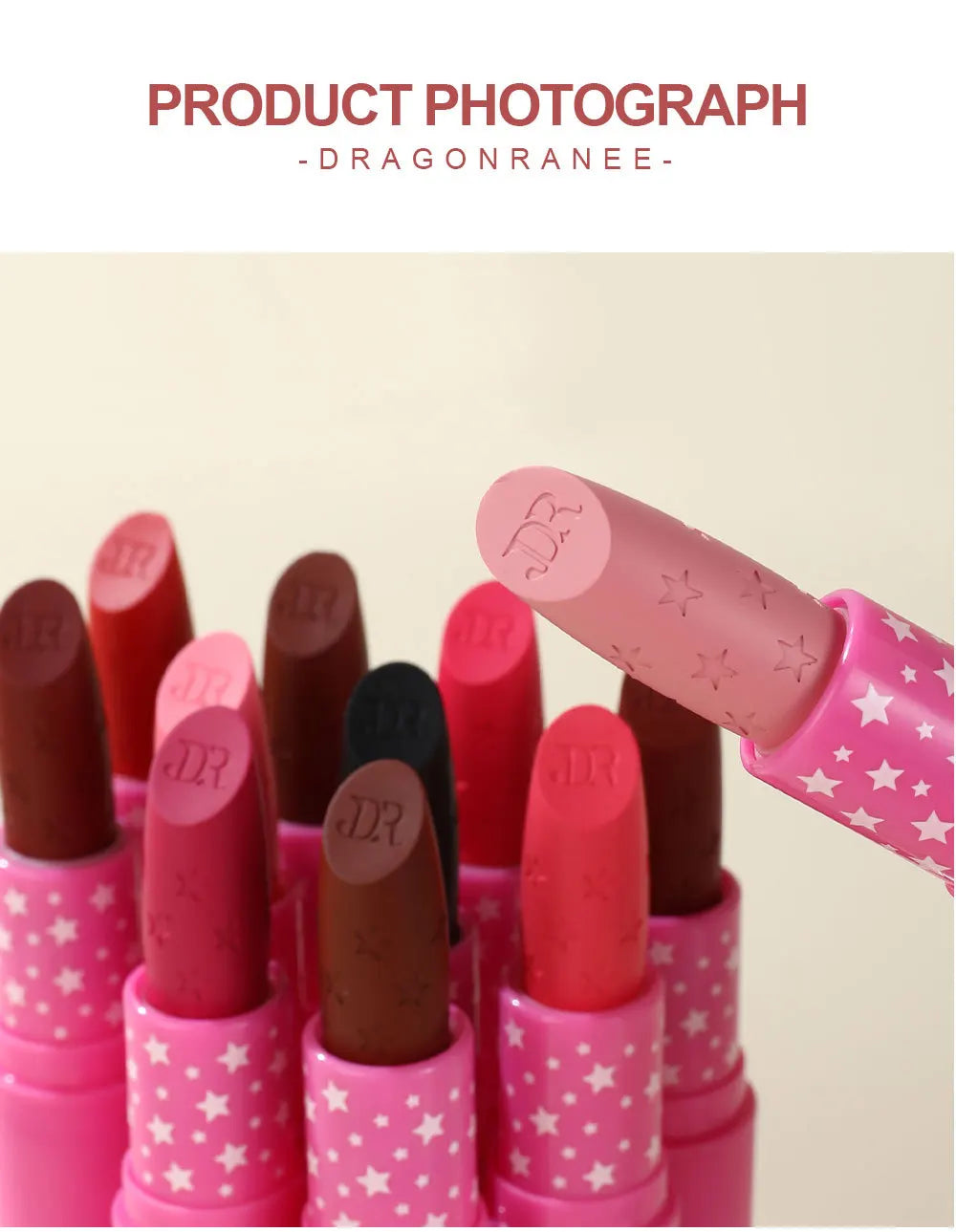 3Pcs Korean Matte Lipstick Set Waterproof Long Lasting High Pigmented Lip Gloss Makeup For Women Beauty Cosmetic