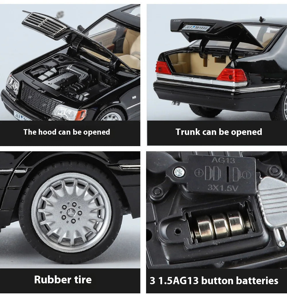 Alloy luxury business car model, unique decorations of the car center console, interesting car accessories, exquisite ornaments