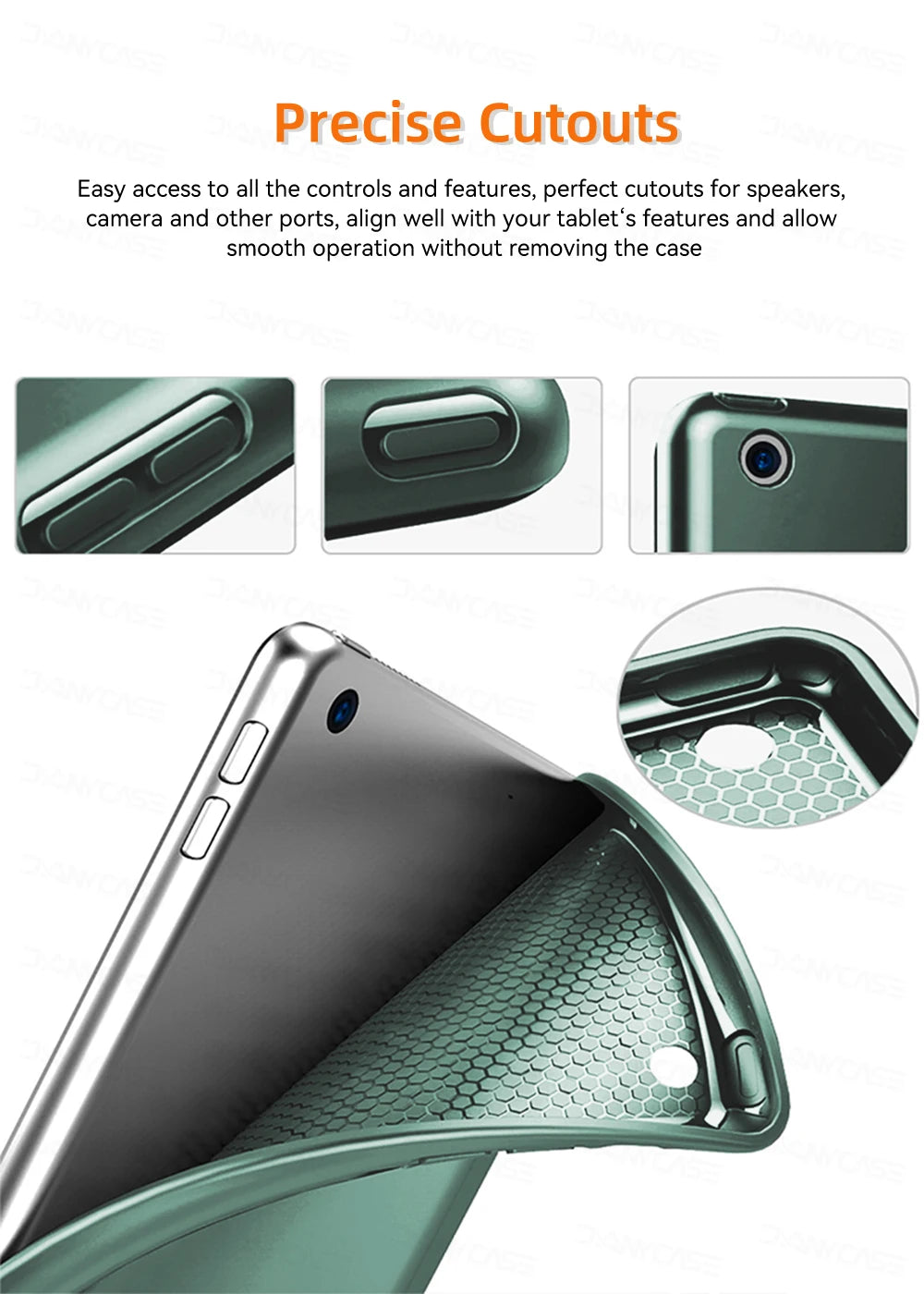 For ipad 10th generation case For iPad Air 6 M2 2024 11in 13in M4 Pro 11 12.9 Air 4 5 10.9 iPad 10.2 7 8 9th 9.7 mini 6 7 Cover