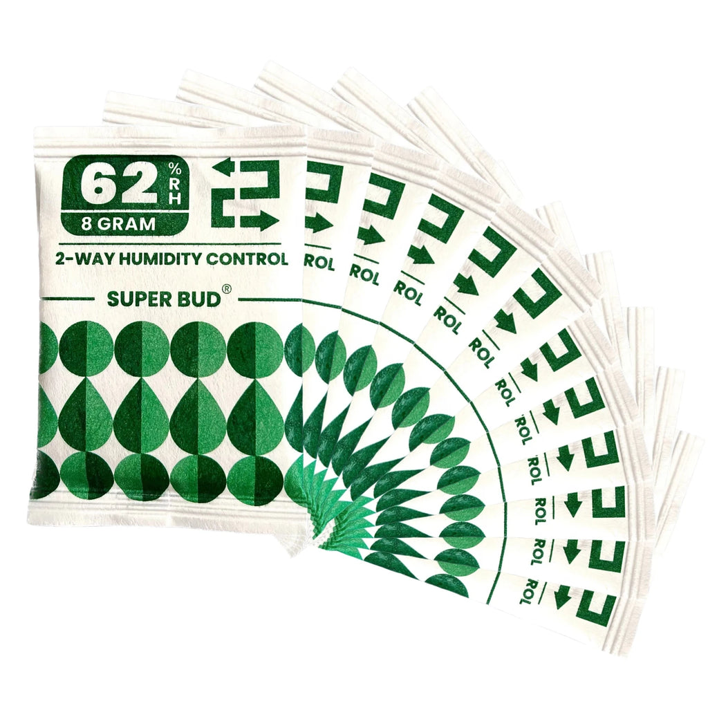 5 Packs 1 Pound 1lb Terp Bags 58%-62% RH Humidity Bags Lock & Seal Storage & Curing Bags Heat Sealable 14x18.5x6Inch 16 oz