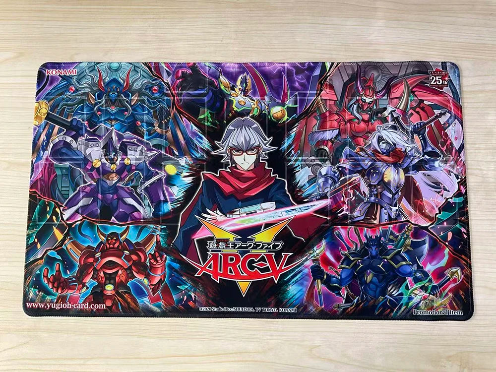 YuGiOh D/D/D Zero Doom Queen Machinex Playmat DIY AkabaReiji TCG CCG Deviser King Deus Machinex Trading Card Game Mat Mouse Pad