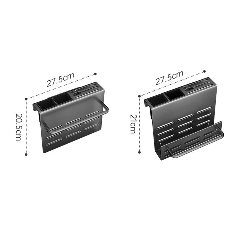 Kitchen Knife Holder, Tableware Storage Rack, Multifunctional Wall Mounted Kitchen Tool Storage Rack
