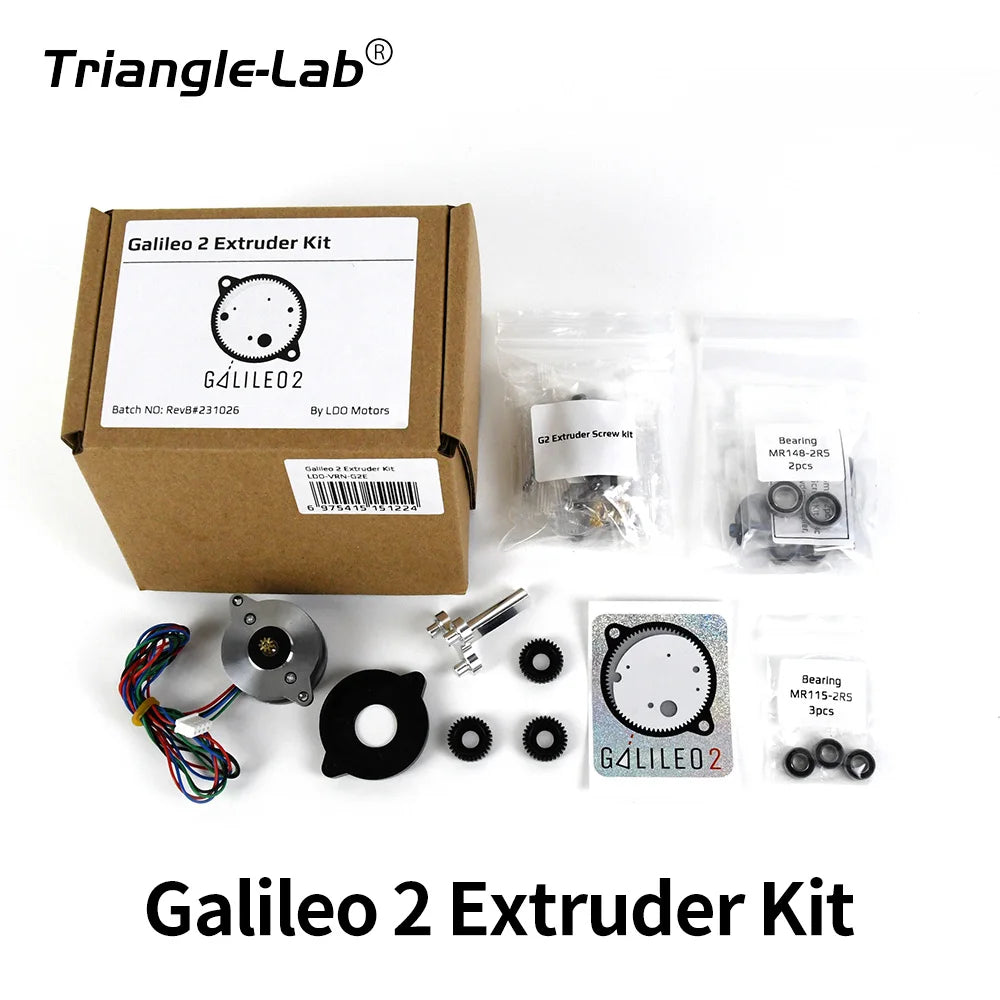 Trianglelab REVC LDO Galileo 2 Extruder 9: 1 tooth ratio directly drive extruder for VORON stealthburner afterburner