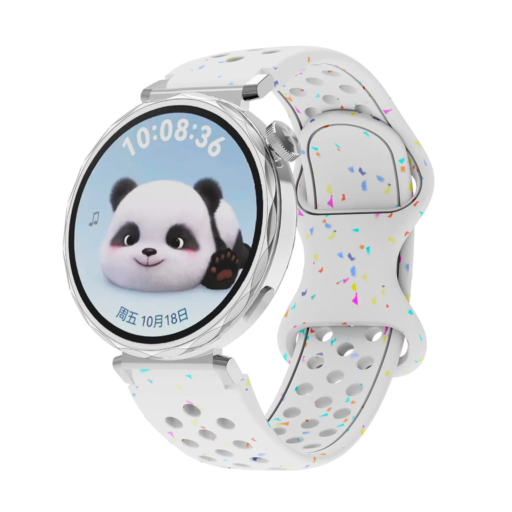 18mm Women Wristband for Huawei Watch GT6 41mm GT5 Pro 46mm Sport Silicone Breathe Strap Bracelet for Huawei Watch GT4 41mm Band