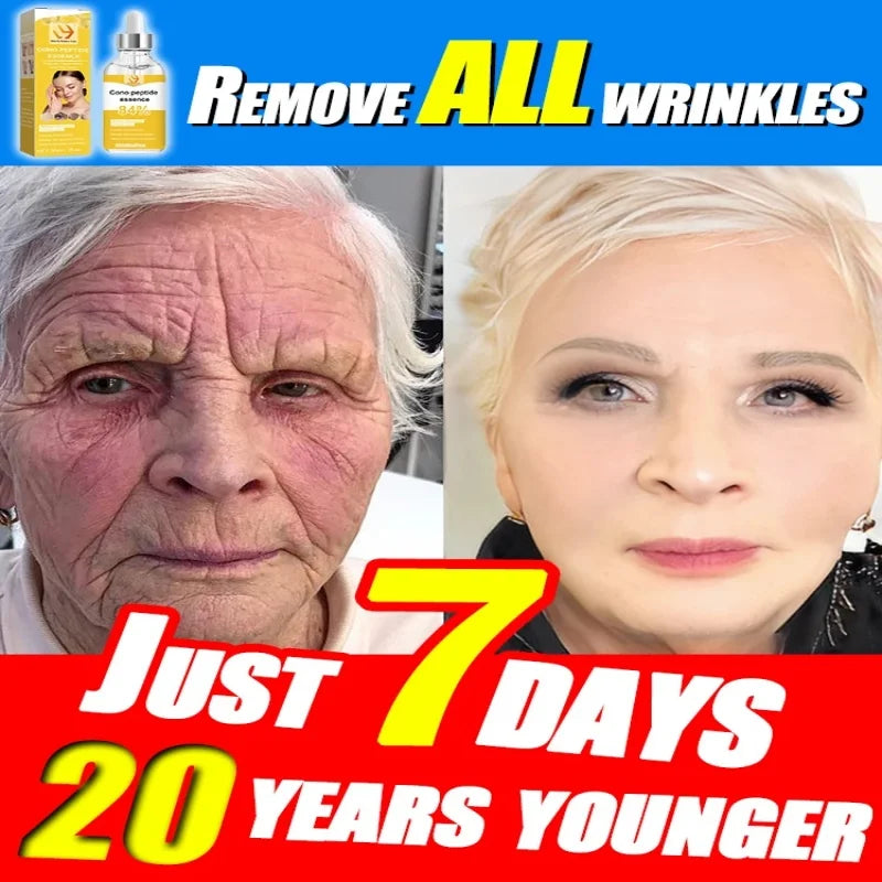 Anti-aging serum Neck wrinkle remover face lines skincare wrinkles for women anti age collagen boost Korean makeup products 2024
