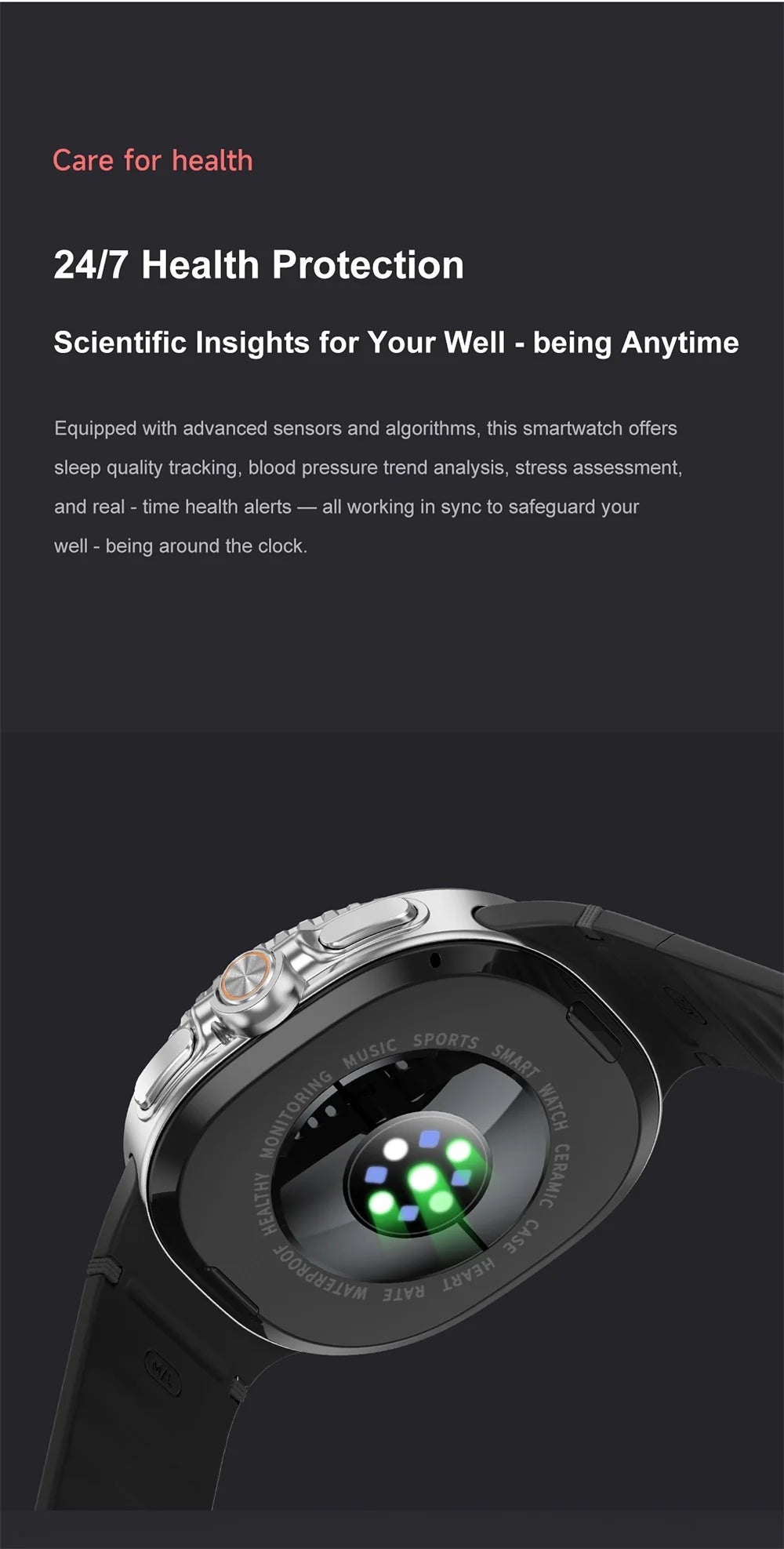 Fashion Smart Watch Blue Tooth Call Watches Heart Rate Waterproof SmartWatch Voice Assistant NFC Sport Fitness Music Bracelet