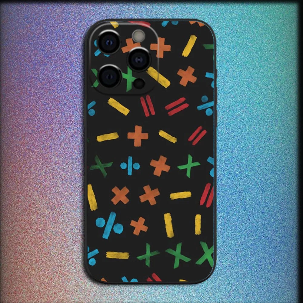 Singer E-Ed Sheeran Phone Case For iPhone 16,15,14,13,12,11,Pro,X,XS,Max,XR,Plus,Mini Soft Black Cover