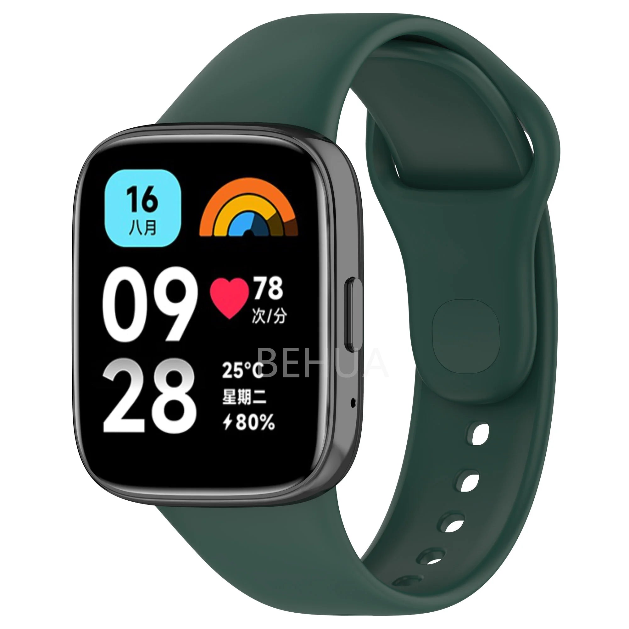 Silicone Band Strap For XiaoMi Redmi Watch 3 Active /For Redmi Watch 3lite Watchstrap Smart Sport WristBand Bracelet Replacement