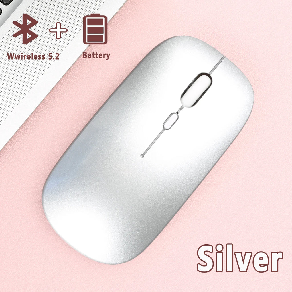 Wireless Bluetooth Mouse for Laptop Computer Bluetooth(BT 5.0) Battery Portable Mouse for Laptop MacBook Computer Tablet PC