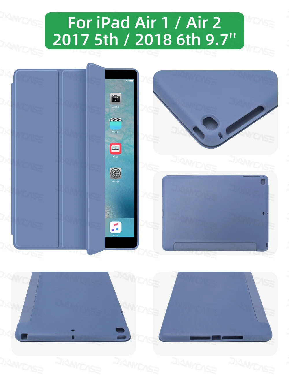 For ipad 10th generation case For iPad Air 6 M2 2024 11in 13in M4 Pro 11 12.9 Air 4 5 10.9 iPad 10.2 7 8 9th 9.7 mini 6 7 Cover