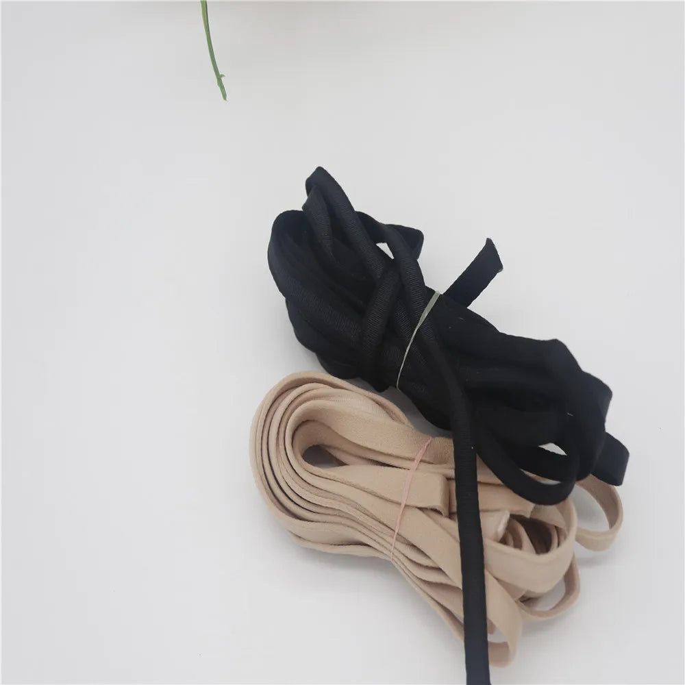 UNDERWIRE REPLACEMENT BRA COVER BAND RIBBON 5 YARDS DIY UNDERWEAR RING BINDING FABRIC BAND