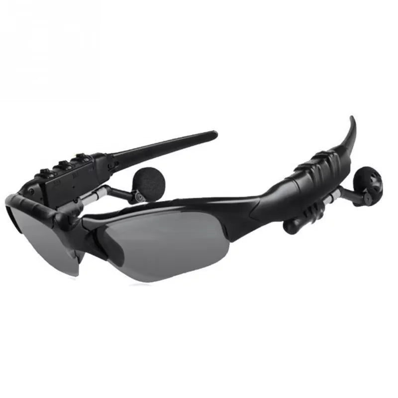 VIKEFON Glasses Headset Stereo Earphones Wireless Headset with Mic Glasses Sunglasses for Driving Cycling Sones Wireless Headset