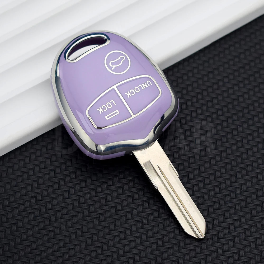 2/3 Button Key Case for Mitsubishi Lancer EX Evolution Grandis Outlander Triton Pajero ASX Car Remote Key Shell