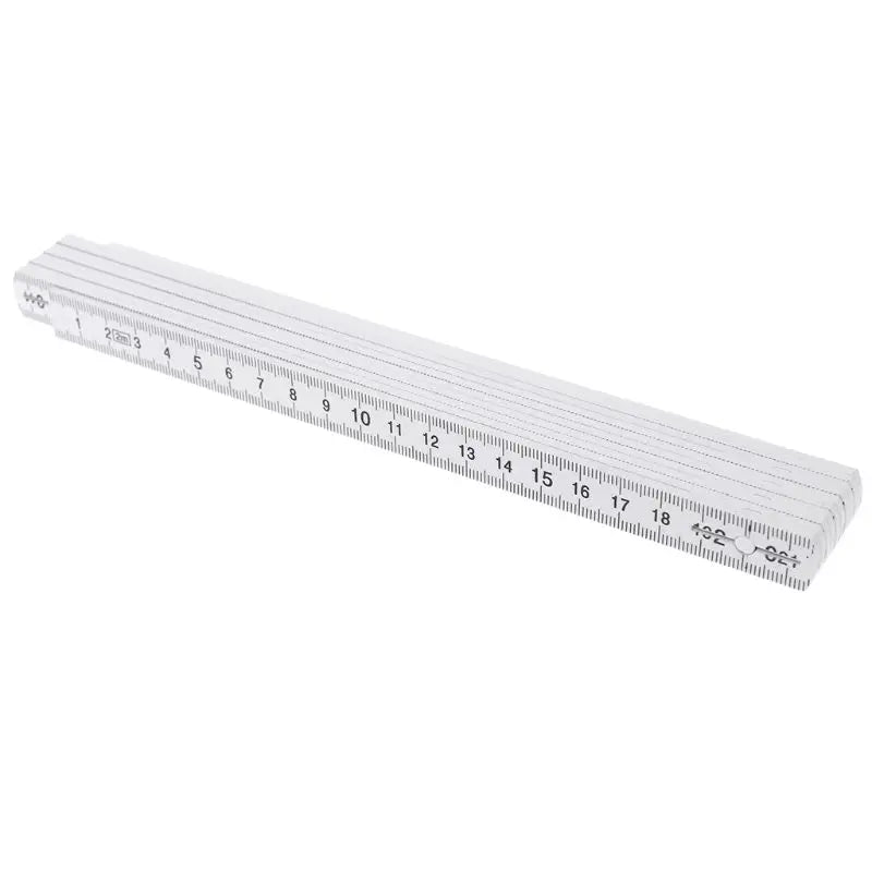 Folding Ruler Metric Measurements Lightweight Composite Construction Ruler 1M 2M for Craftsman Carpenters  EDC Tool Accessories