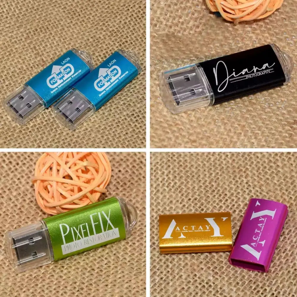 100PCS Custom Flash Drive Pen Drive 4GB 8GB 16GB 32GB 64GB High Speed Usb Stick 2. 0 Memoria Stick Memory Flash Drive Pendrive