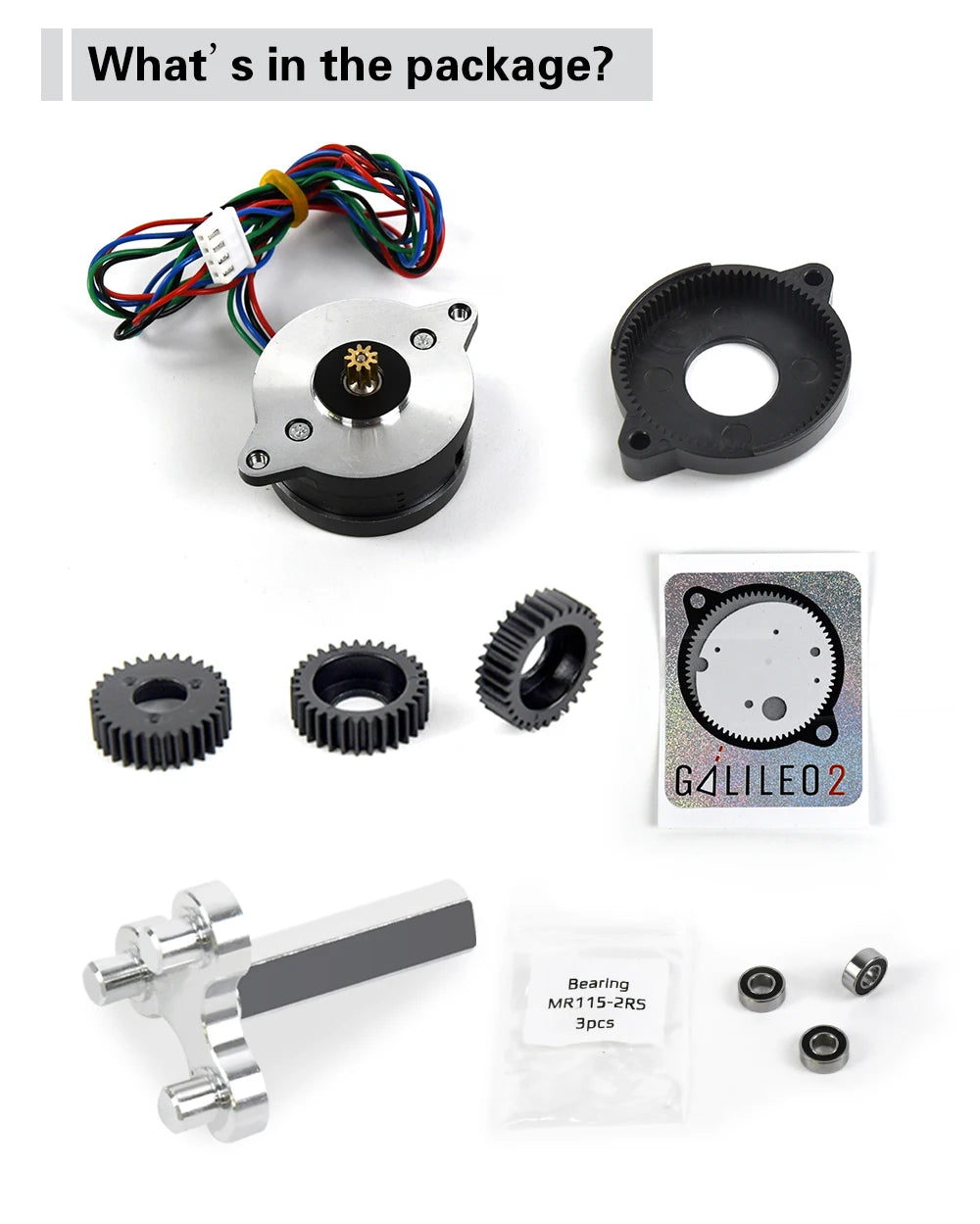 Trianglelab REVC LDO Galileo 2 Extruder 9: 1 tooth ratio directly drive extruder for VORON stealthburner afterburner