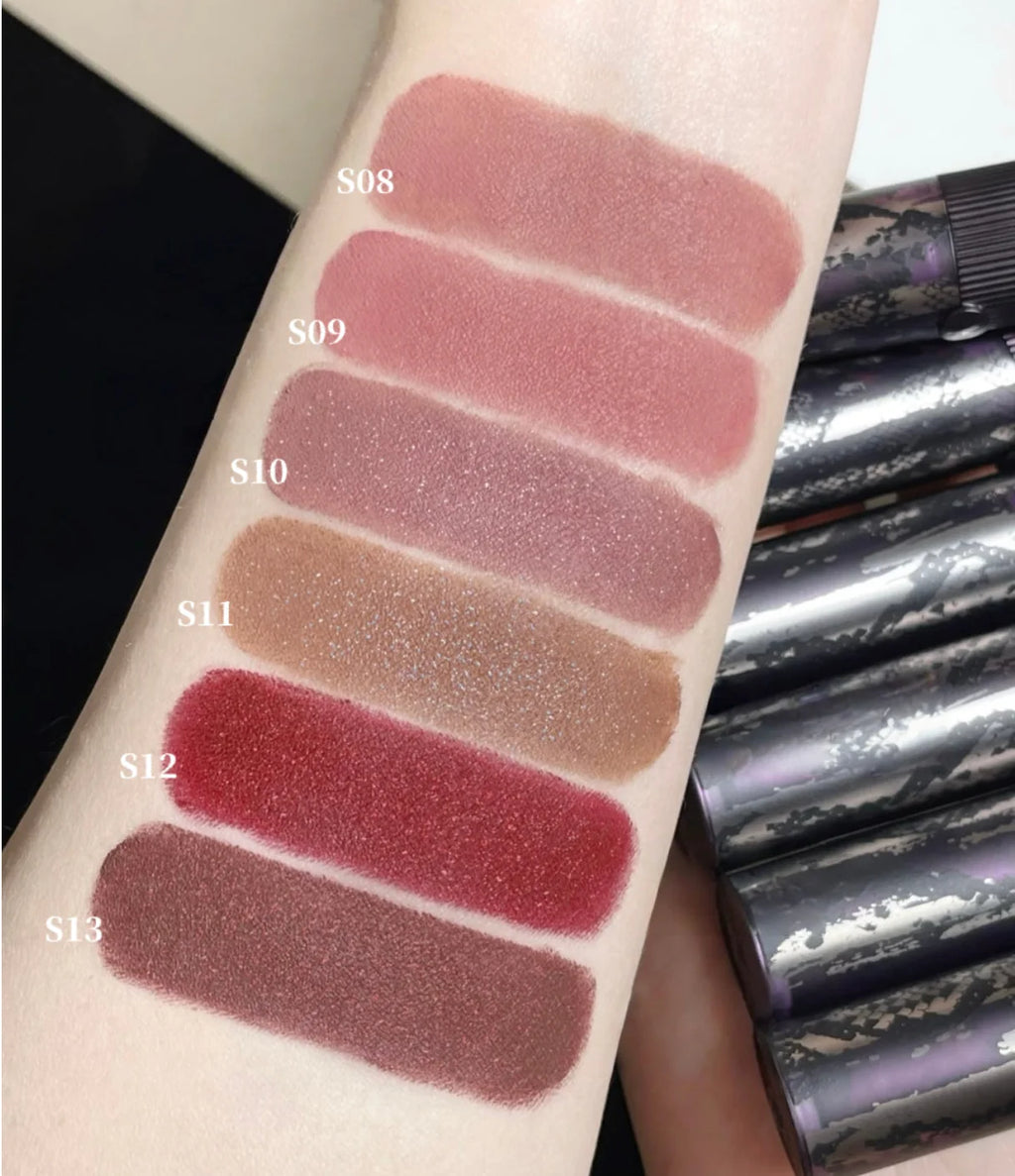 Girlcult MARTIAL WORLD LIPSTICK Lip Cream Mud Thin Matte Soft Mist Velvet Liquid Lipstick Longlasting 3.8g Makeup Cosmetics