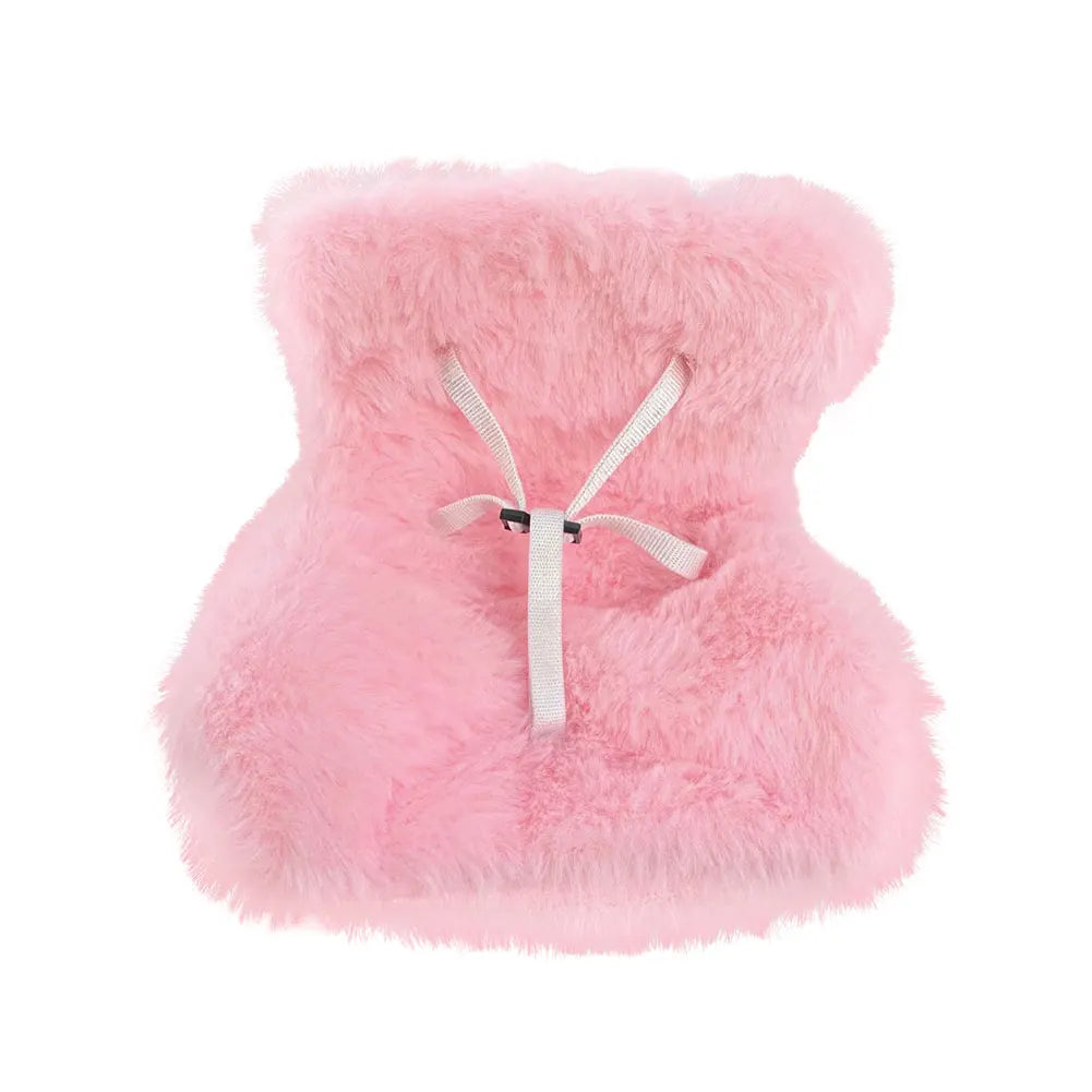 Car Ventilation Safety Seat Plush Safety Seat Car Air Outlet Decoration Doll Safety Seat Car Interior Decoration for 17cm Dolls