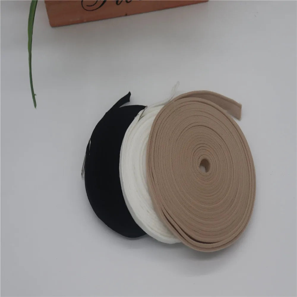 UNDERWIRE REPLACEMENT BRA COVER BAND RIBBON 5 YARDS DIY UNDERWEAR RING BINDING FABRIC BAND