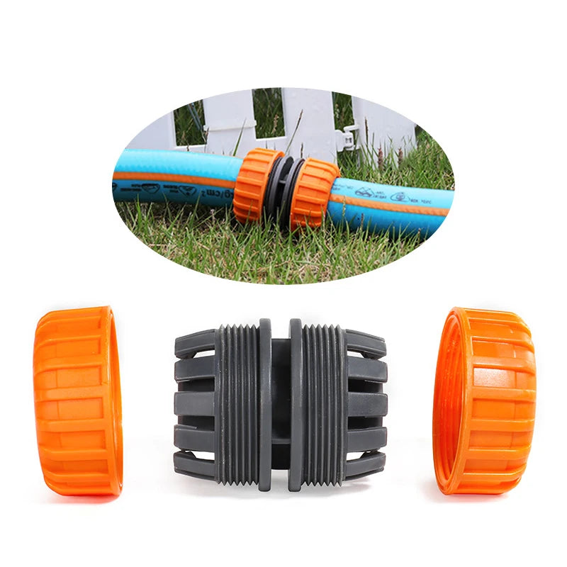3PCS 1/2" 3/4'' 1“ Water Hose Connector Garden Irrigation Watering Hose Connection Coupling Repair Extender Joint Adapter Set
