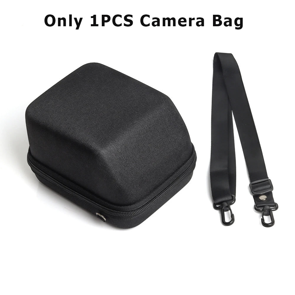 Universal Instant Camera Storage Bag EVA Hard Protective Cover Anti Scratch Anti-Drop for Polaroid GO/One Step 2/NOW+