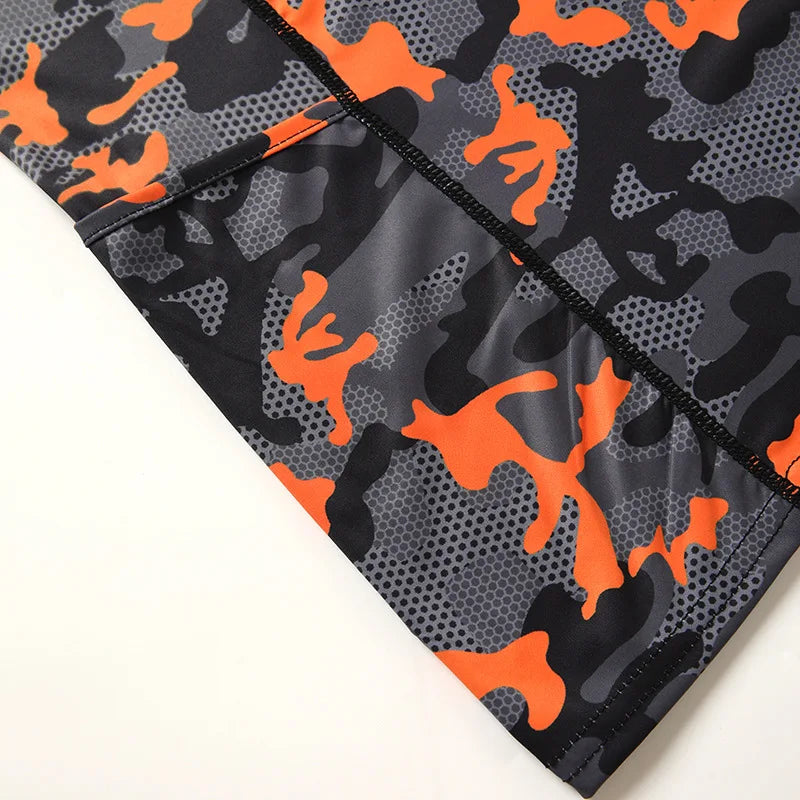 Camouflage Fishing T-shirt with Face Mask Long Sleeve Ice Silk Summer Fishing Shirt Breathable Sunscreen Hooded Fishing Top